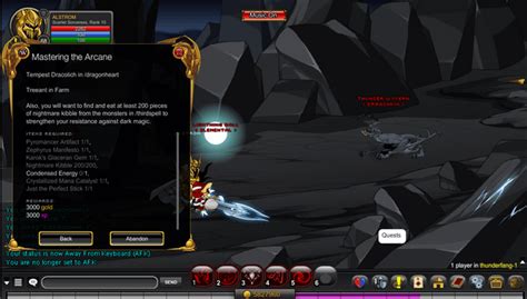 aqw condensed energy.